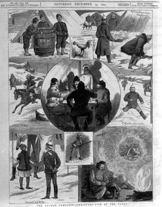 La campagne afghane - Noël au front, illustrations de couverture de 